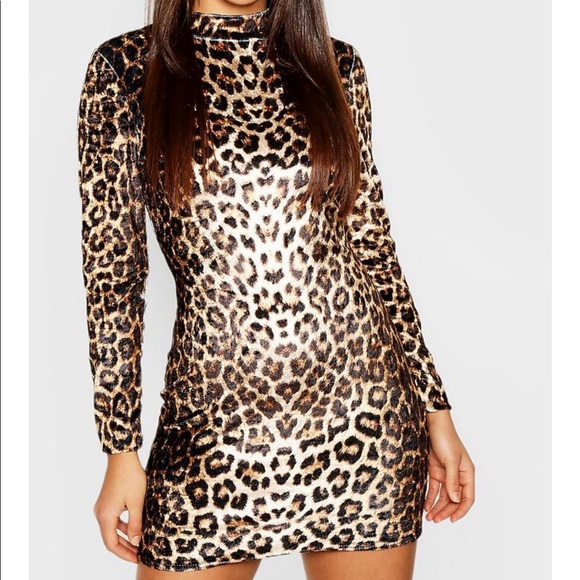 fashion nova cheetah dress